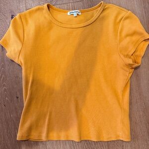 Reformation Yellow Top Size Medium